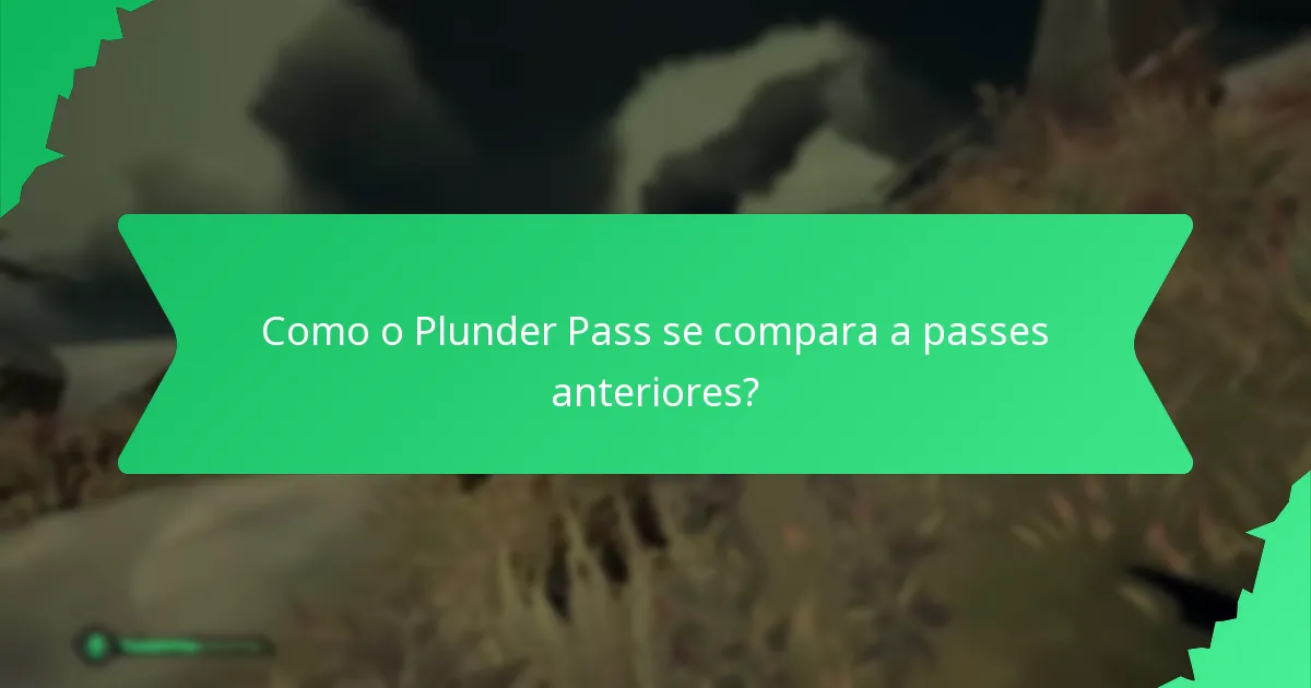 Quais são os custos associados ao Plunder Pass?