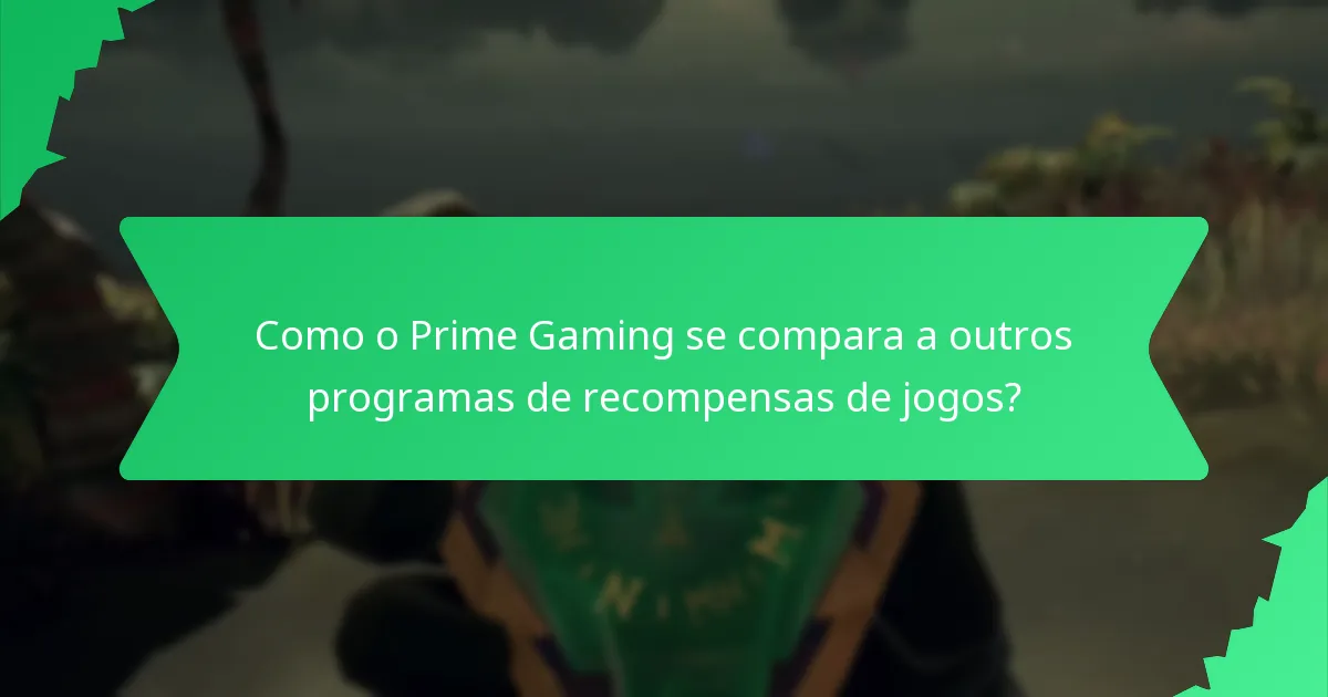 Como podem os espectadores ganhar recompensas de fidelidade através do Prime Gaming?