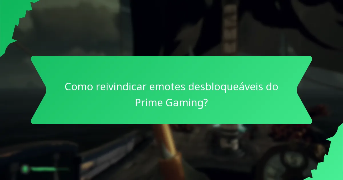 Que animações de personagens estão disponíveis através do Prime Gaming?