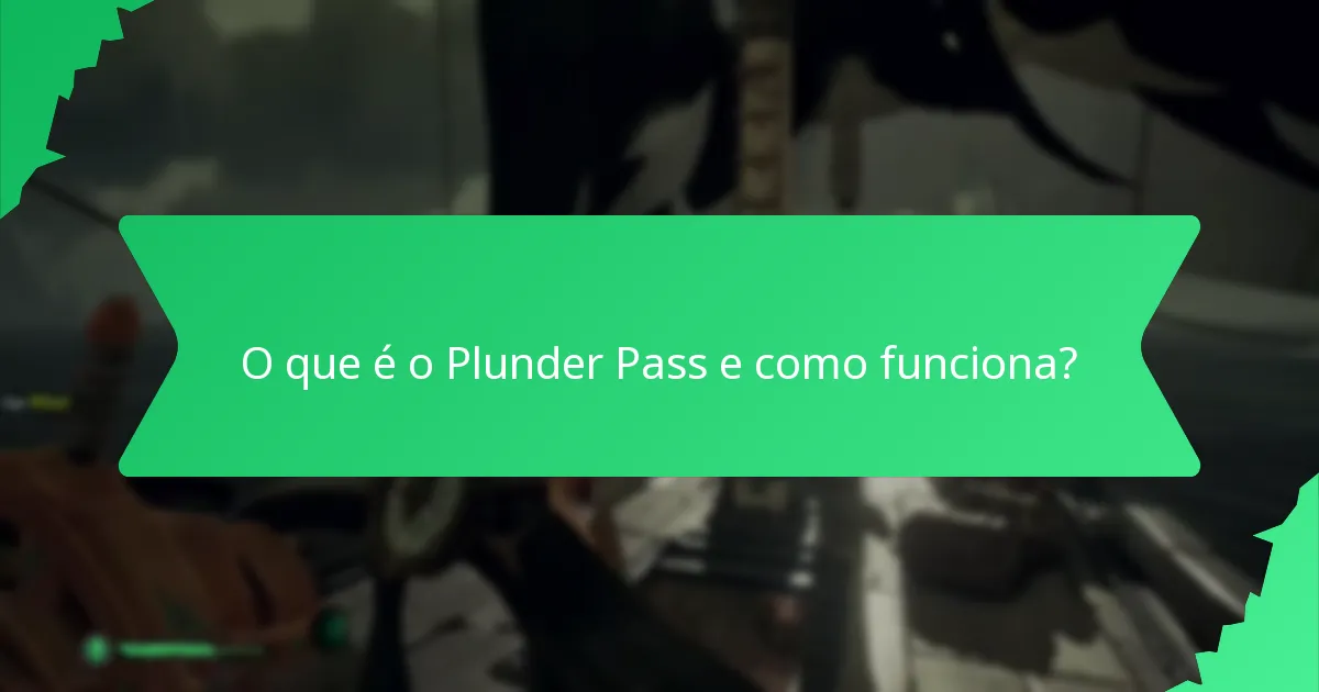 Quais são as recompensas baseadas em eventos associadas ao Plunder Pass?