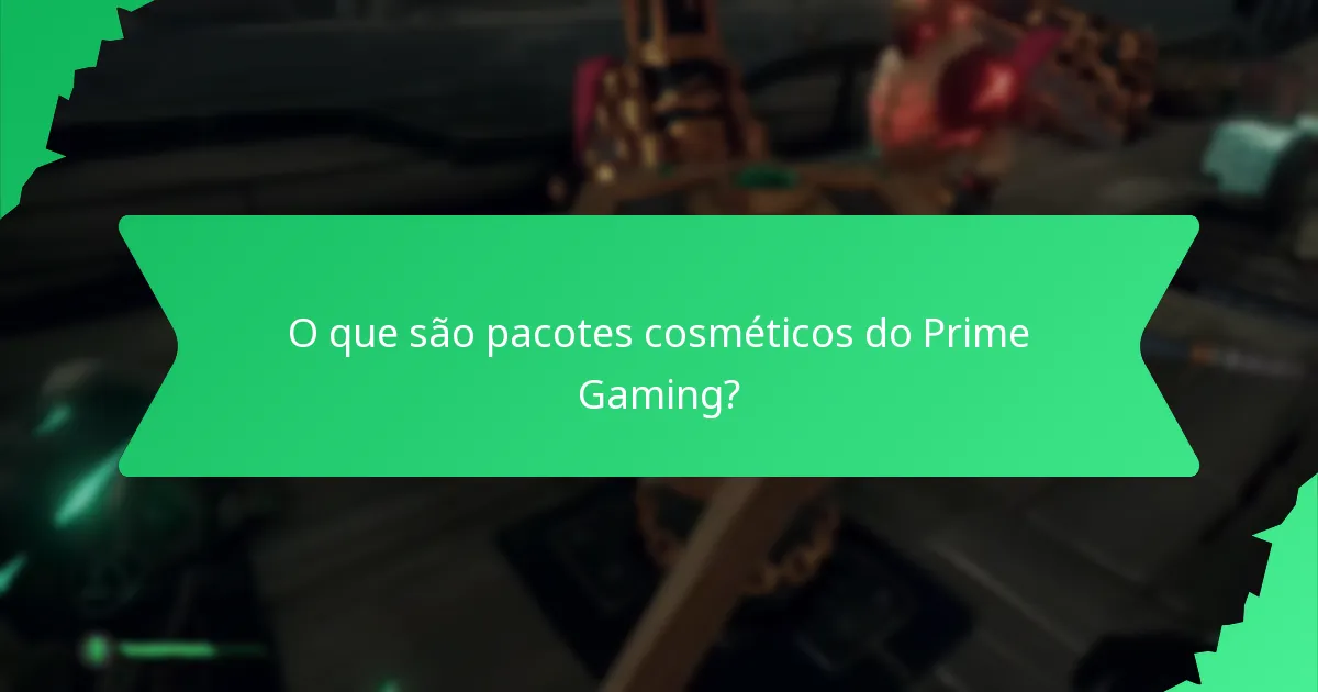 Quais jogos são elegíveis para reivindicações do Prime Gaming?