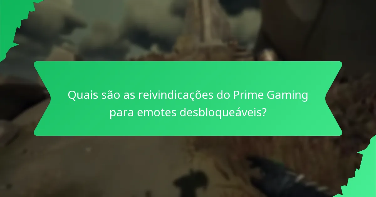 Como aceder às animações de personagens do Prime Gaming?